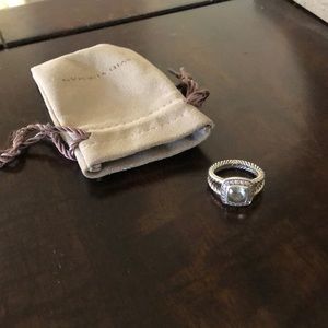 David Yurman Prasiolite/Diamonds